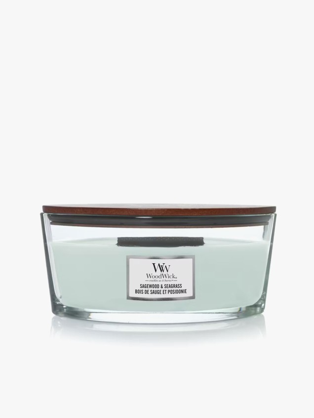 Vela Elipse Jar Sagewood & Seagrass