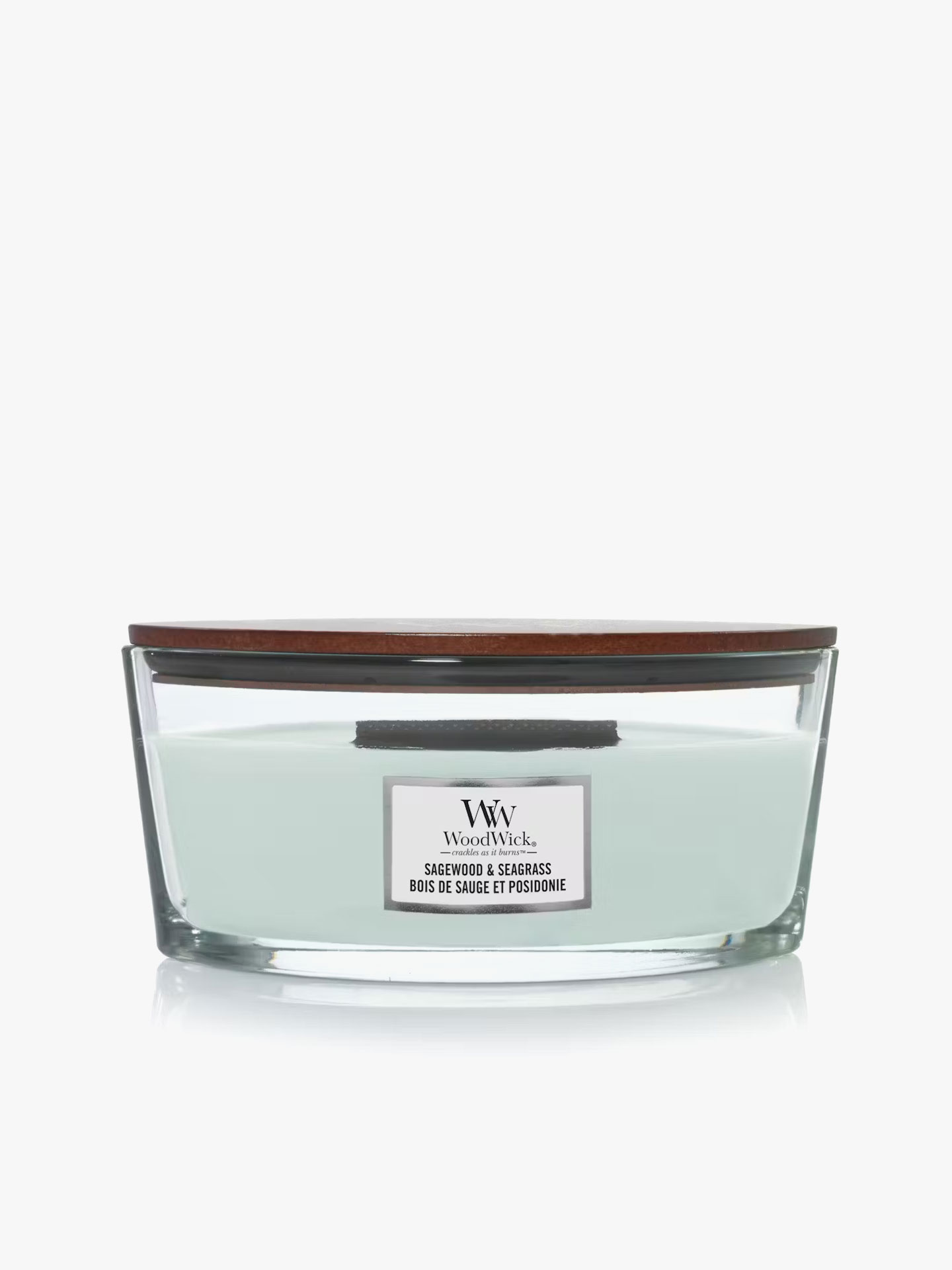 Vela Elipse Jar Sagewood & Seagrass