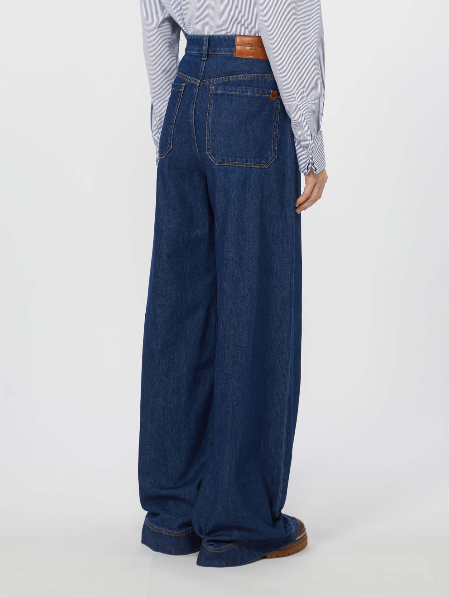 Calças de Ganga Wide Leg Ciro