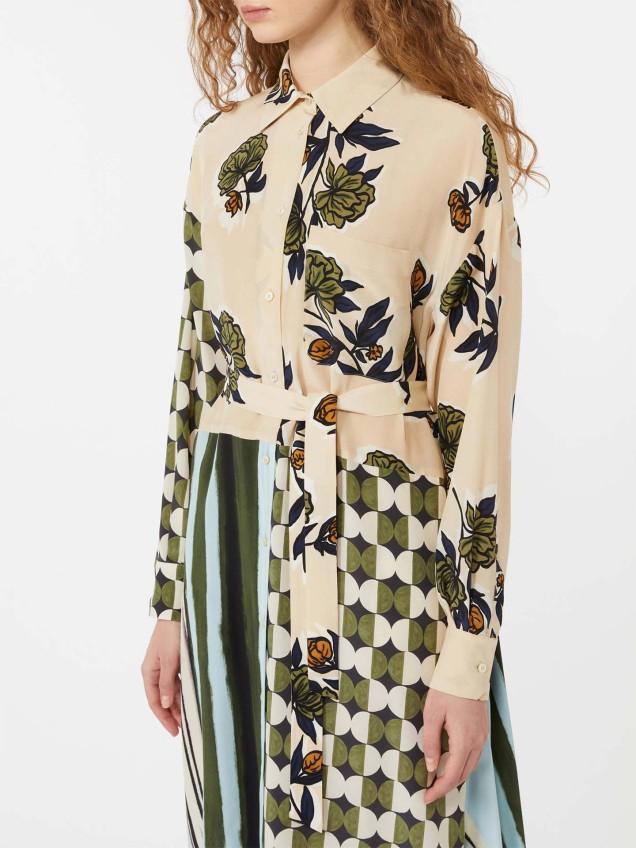 Vestido Camiseiro Midi Passo