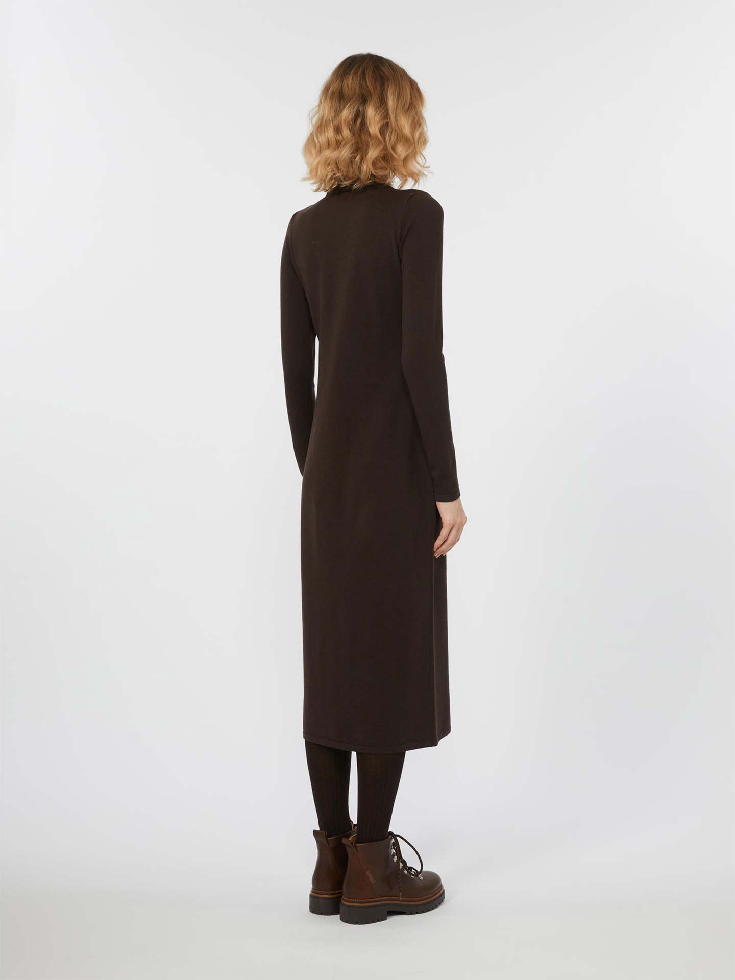 Vestido de Malha Ocroma