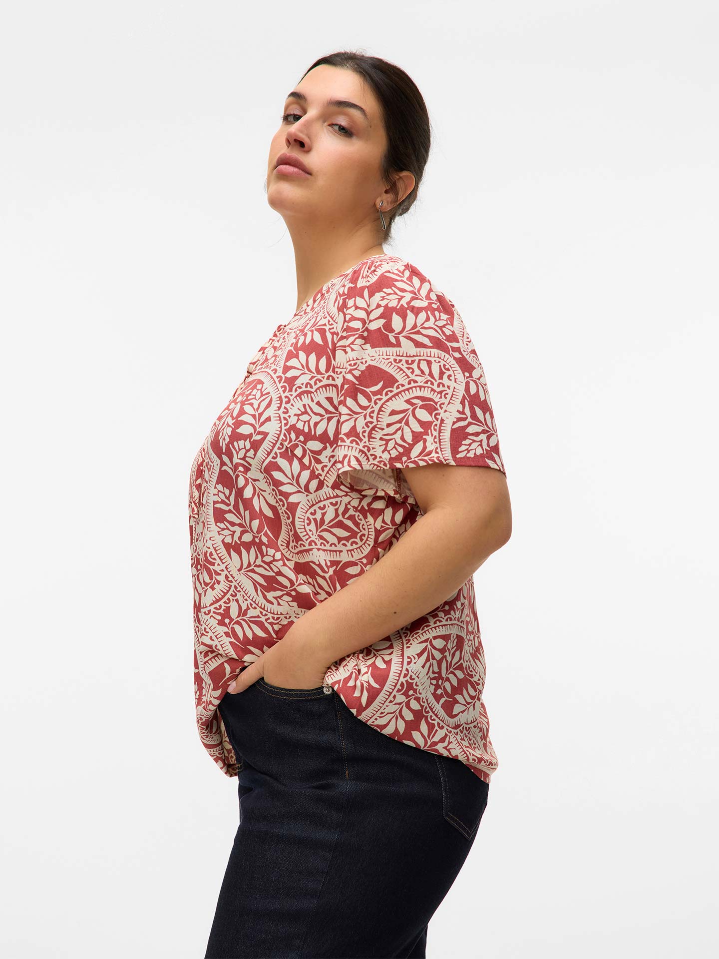 T-Shirt com Padrão