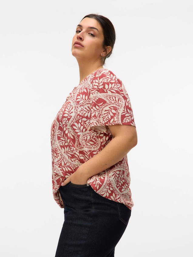 T-Shirt com Padrão