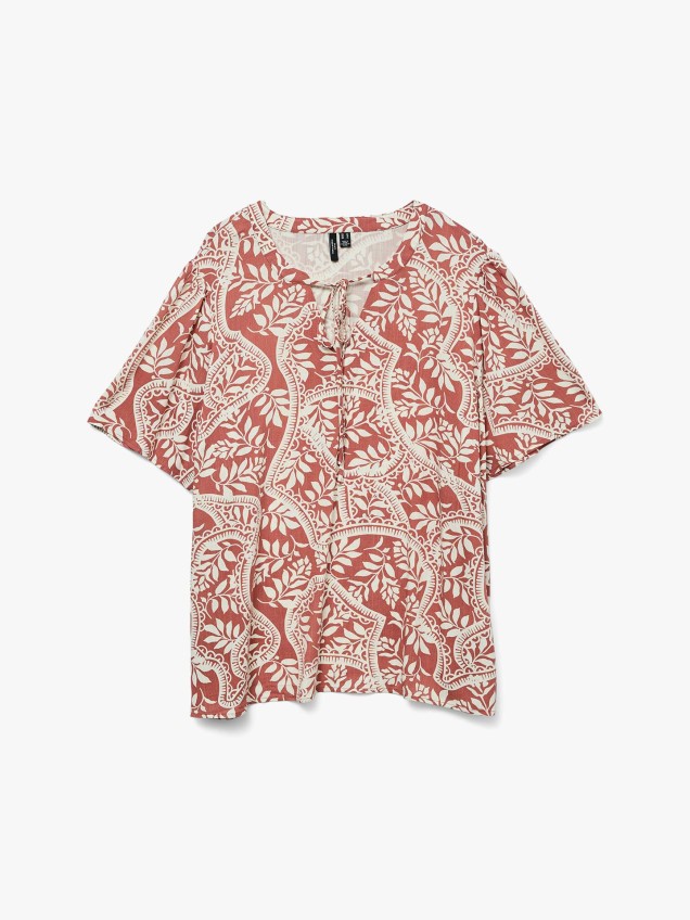 T-Shirt com Padrão