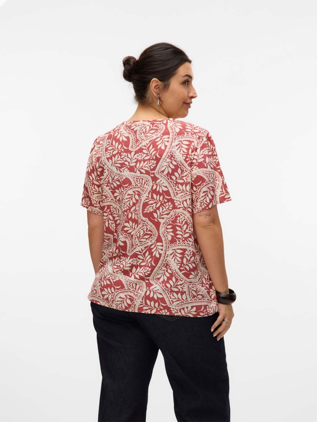 T-Shirt com Padrão