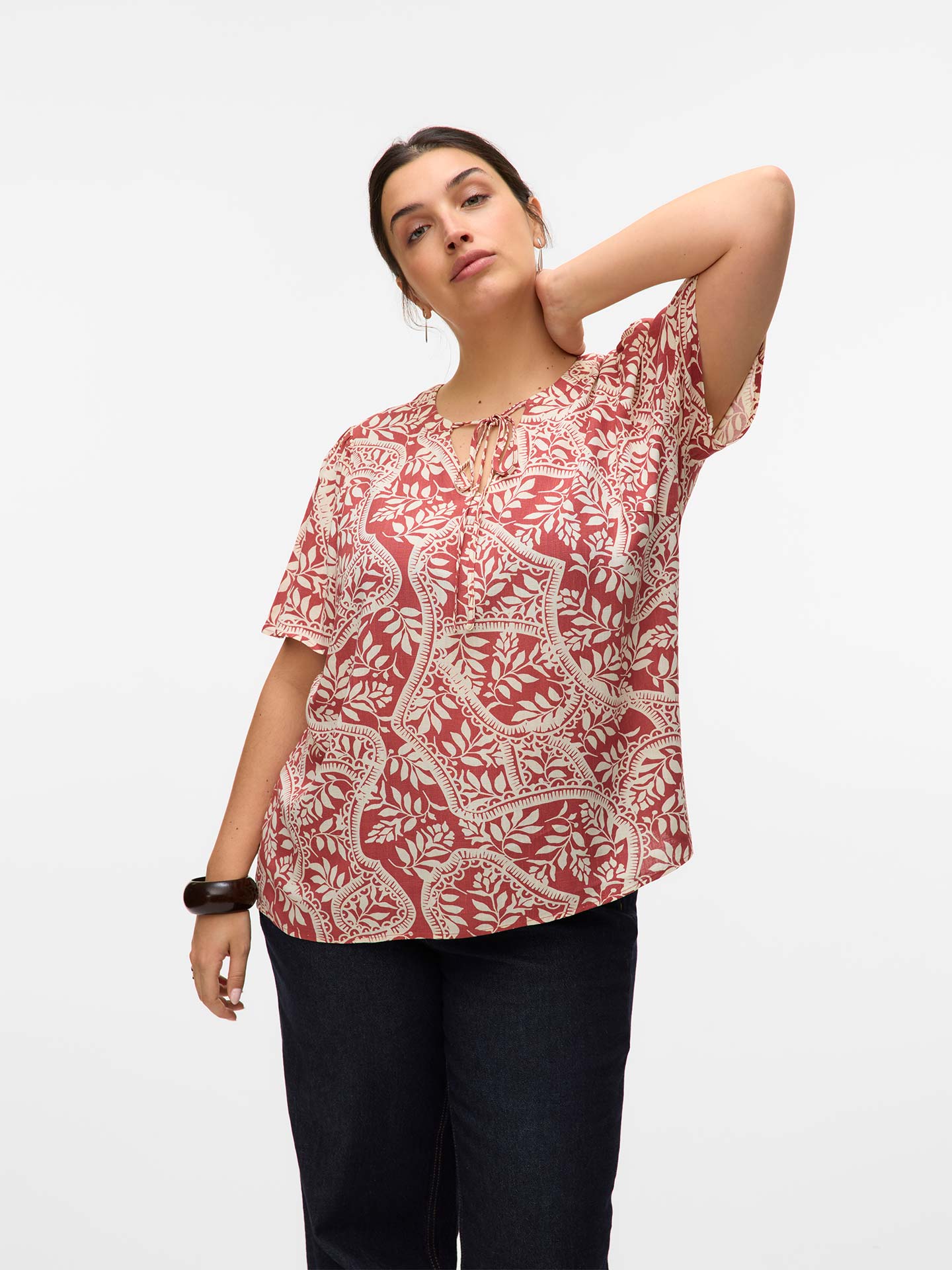 T-Shirt com Padrão