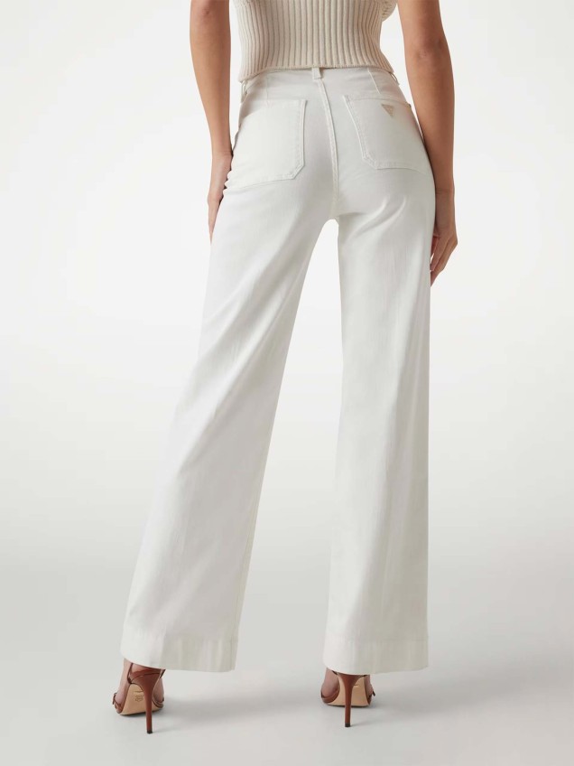 Calças de Ganga Wide Leg