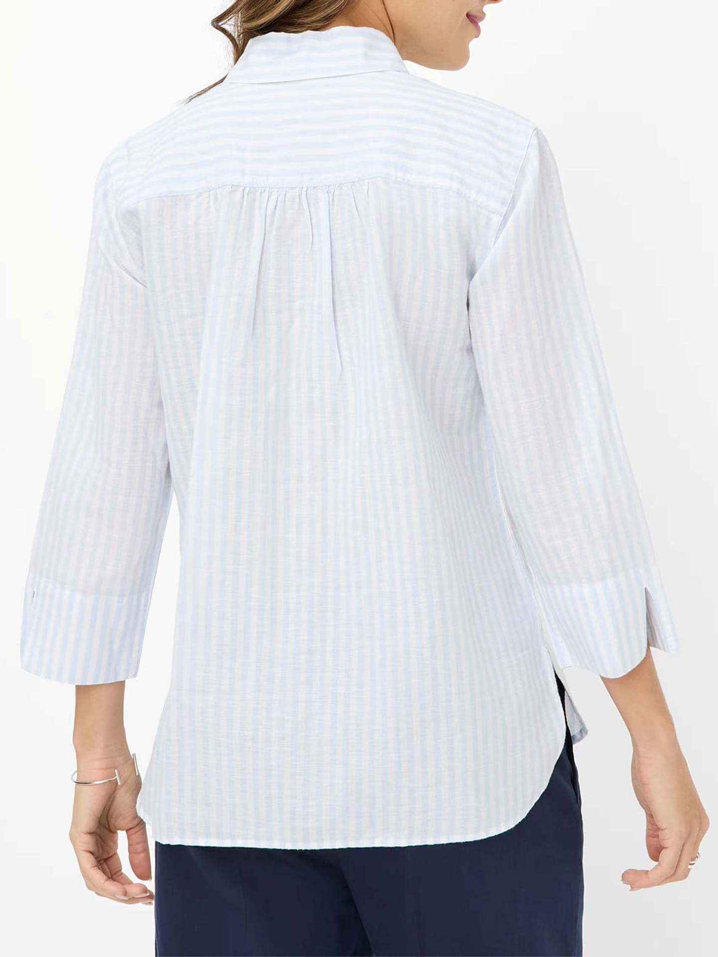 Camisa de Linho e Algodão