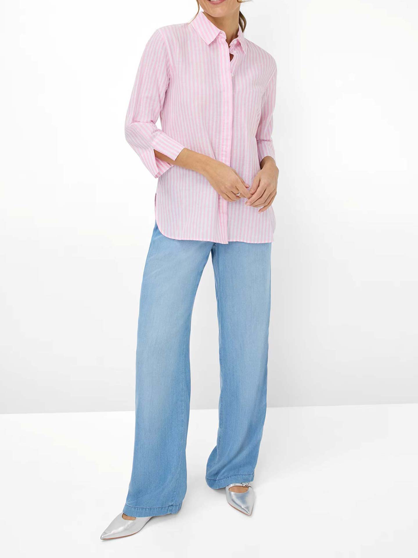 Camisa de Linho e Algodão