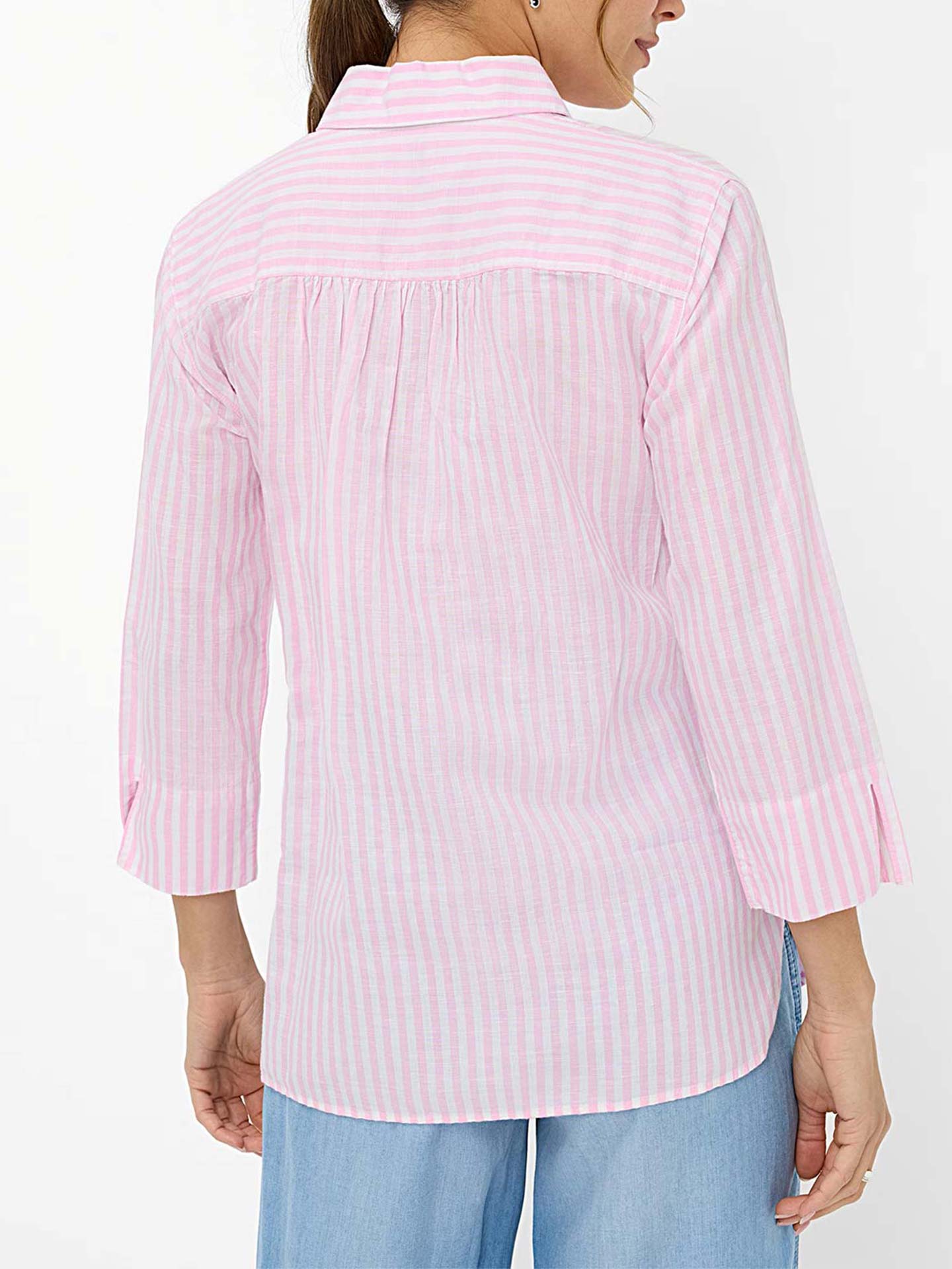 Camisa de Linho e Algodão