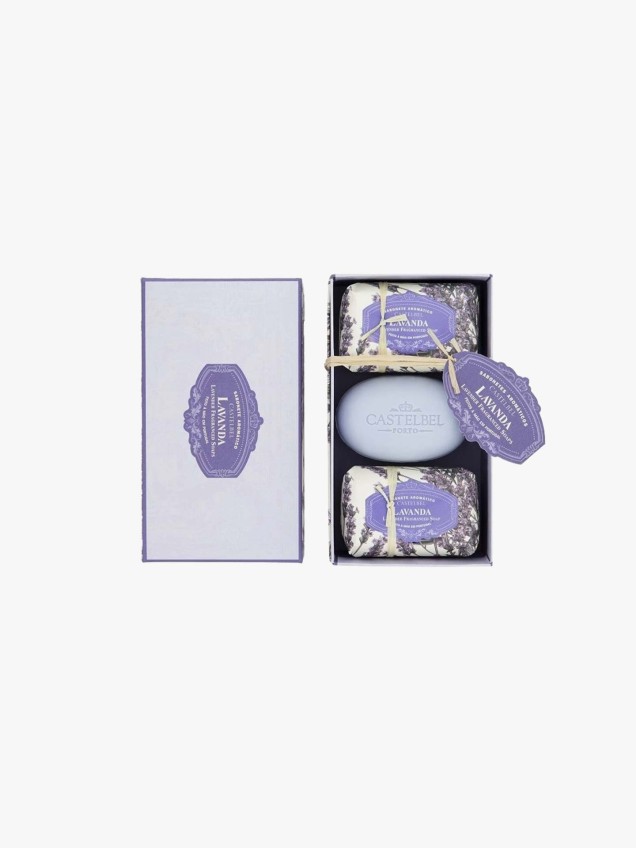 Conjunto de Sabonetes Lavanda