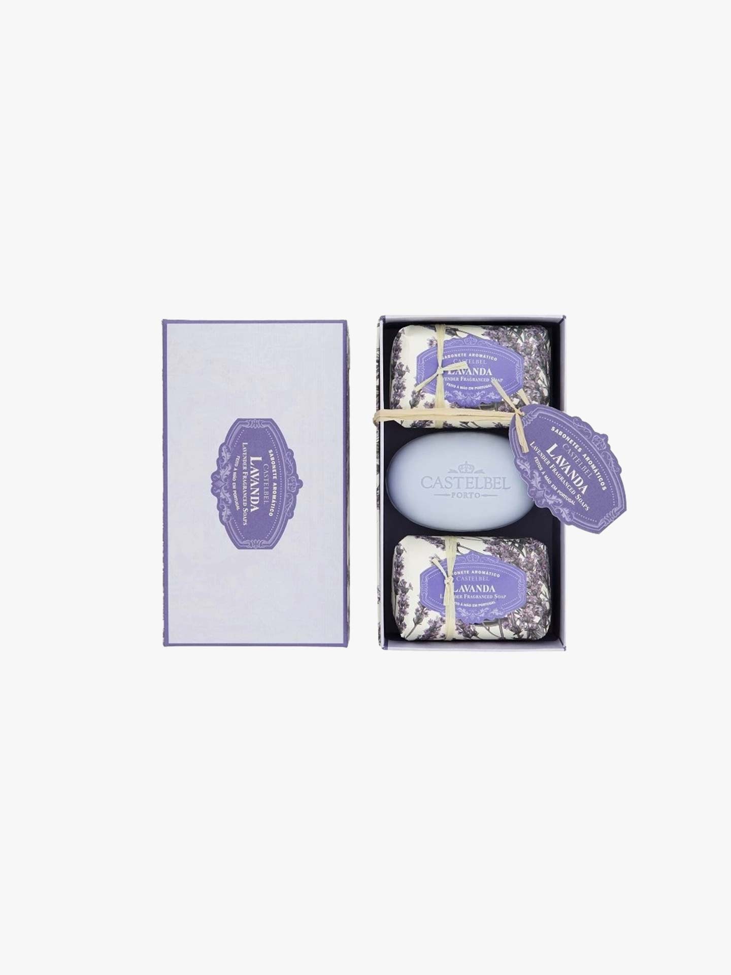 Conjunto de Sabonetes Lavanda