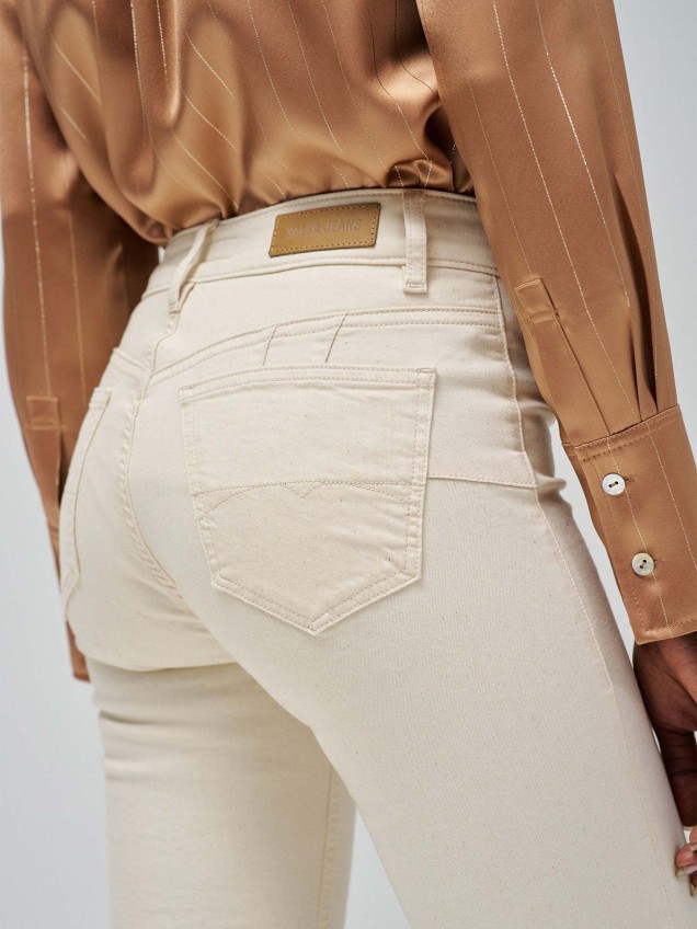 Calças de Ganga Push Up Flare