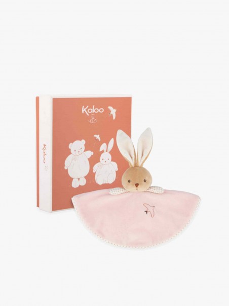 Doudou Rabbit Round Pink