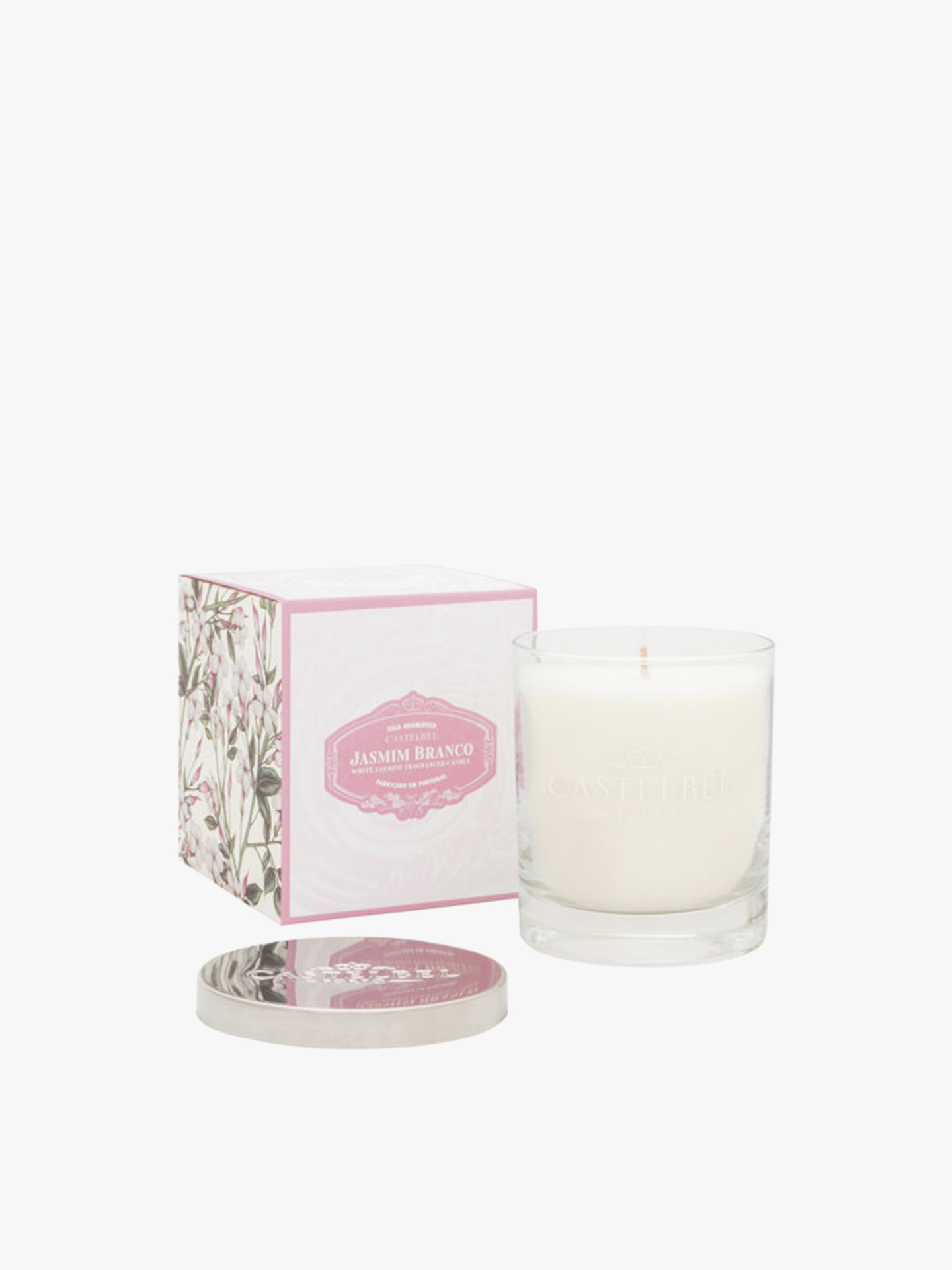 Vela Aromtica Jasmim Branco 210g