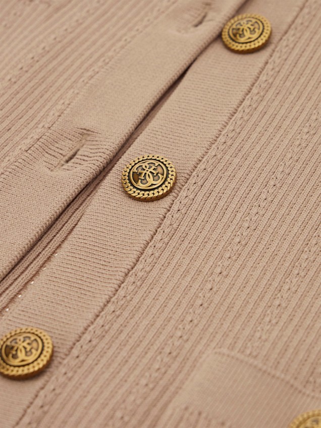 Casaco de Malha Canelada