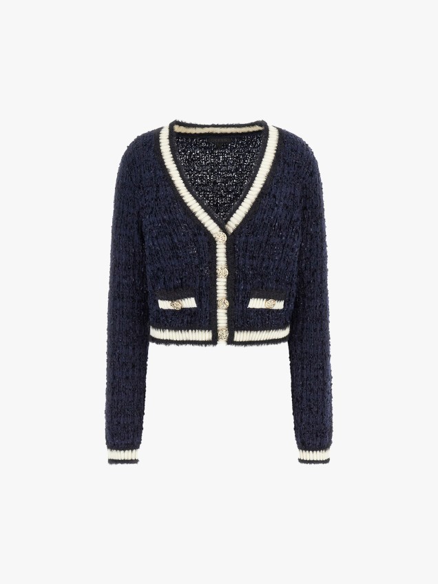 Casaco Cropped de Malha