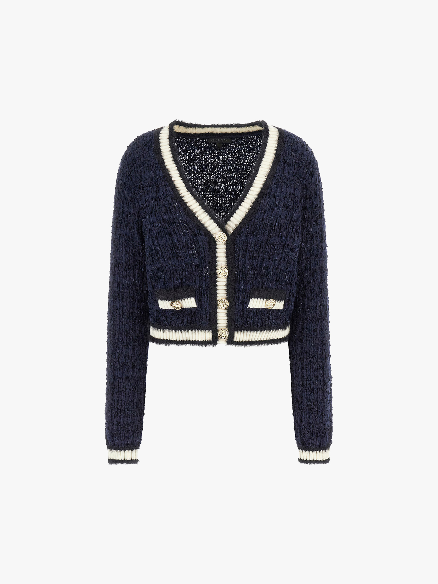 Casaco Cropped de Malha