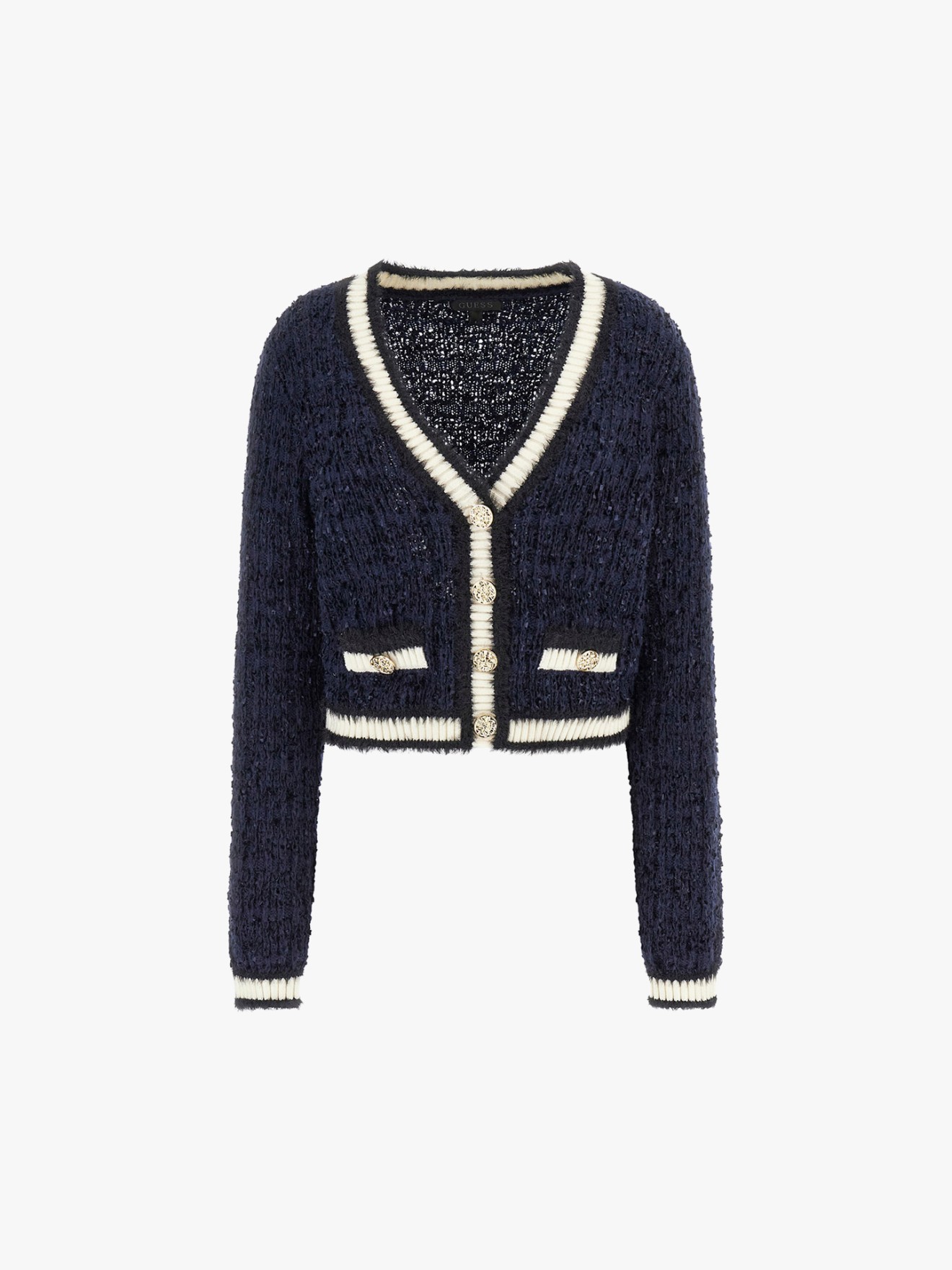 Casaco Cropped de Malha