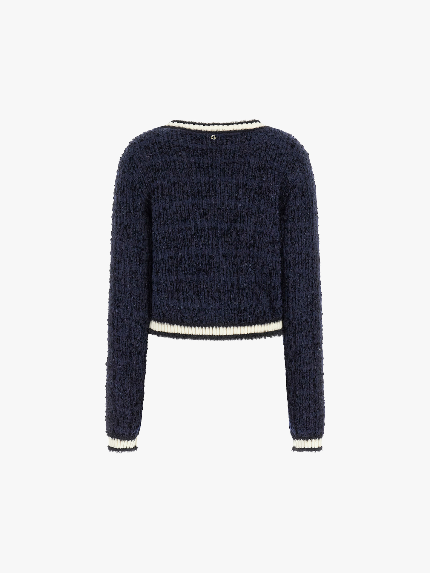 Casaco Cropped de Malha