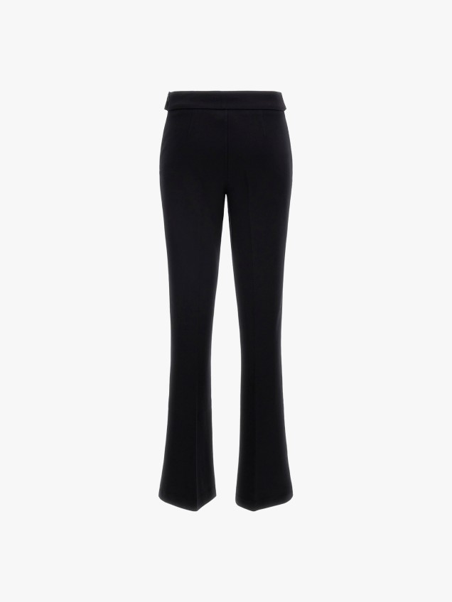 Calças Flared Fit com Botões