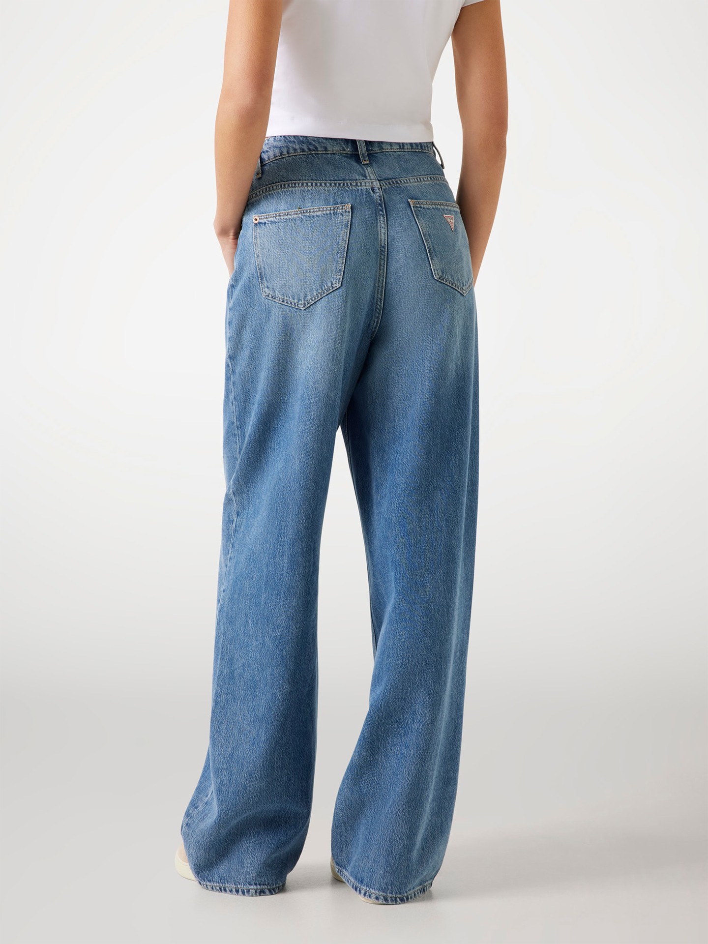 Calças de Ganga Wide Leg