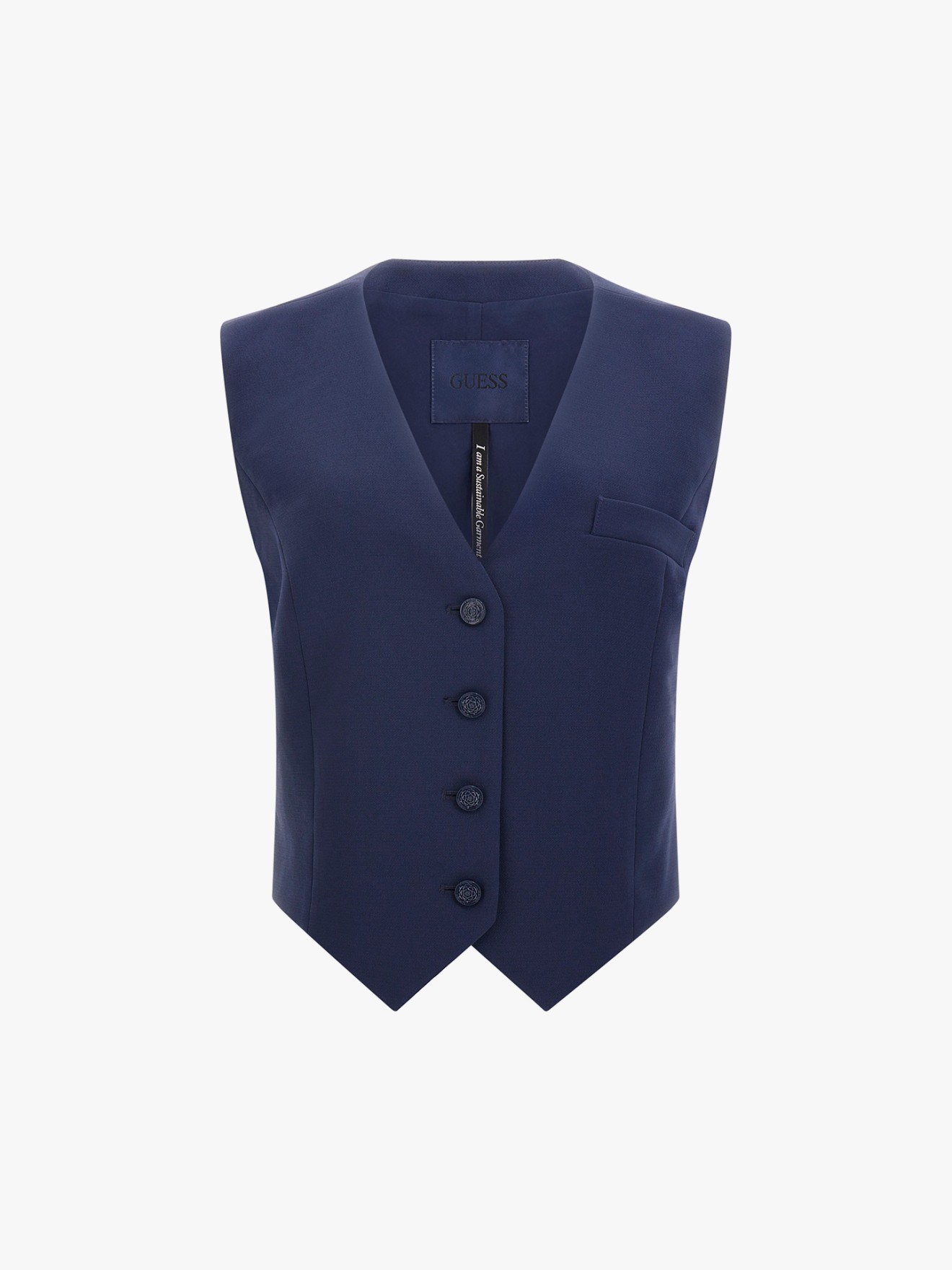 Colete de Crepe Tailored