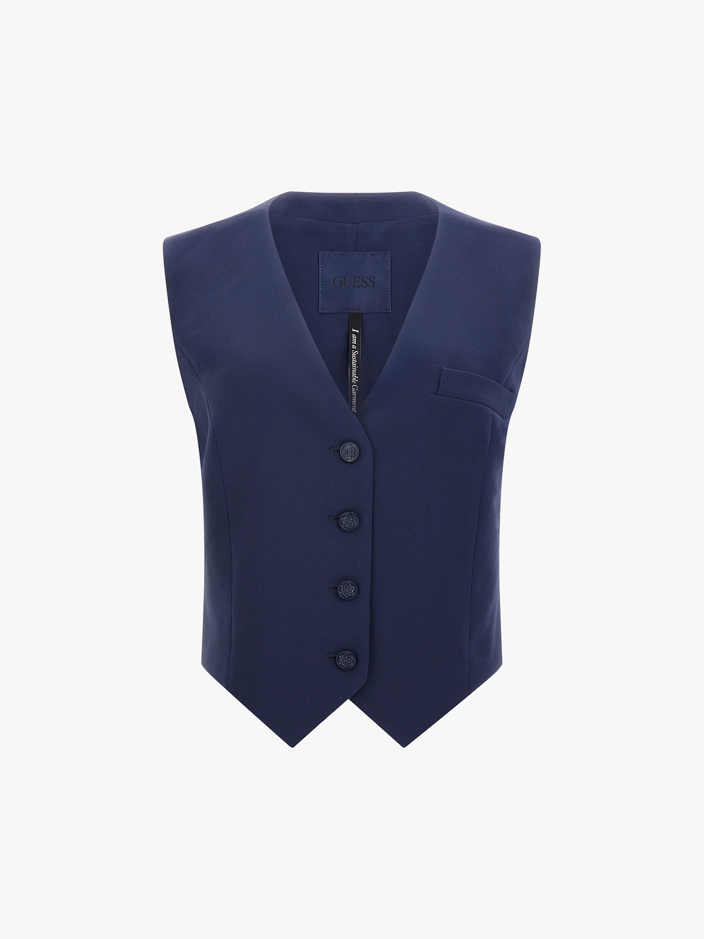 Colete de Crepe Tailored