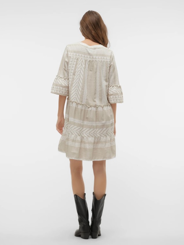 Vestido Curto Loose Fit