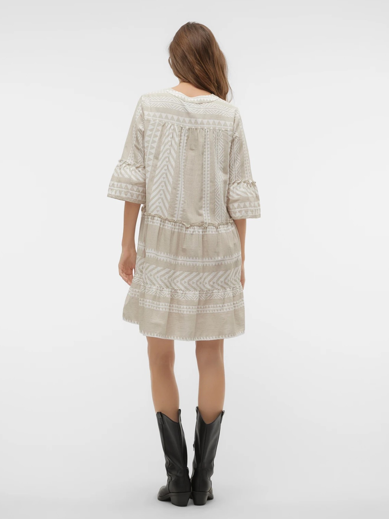 Vestido Curto Loose Fit