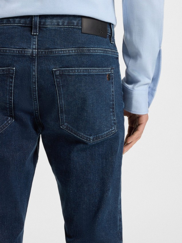 Calças de Ganga Slim Fit
