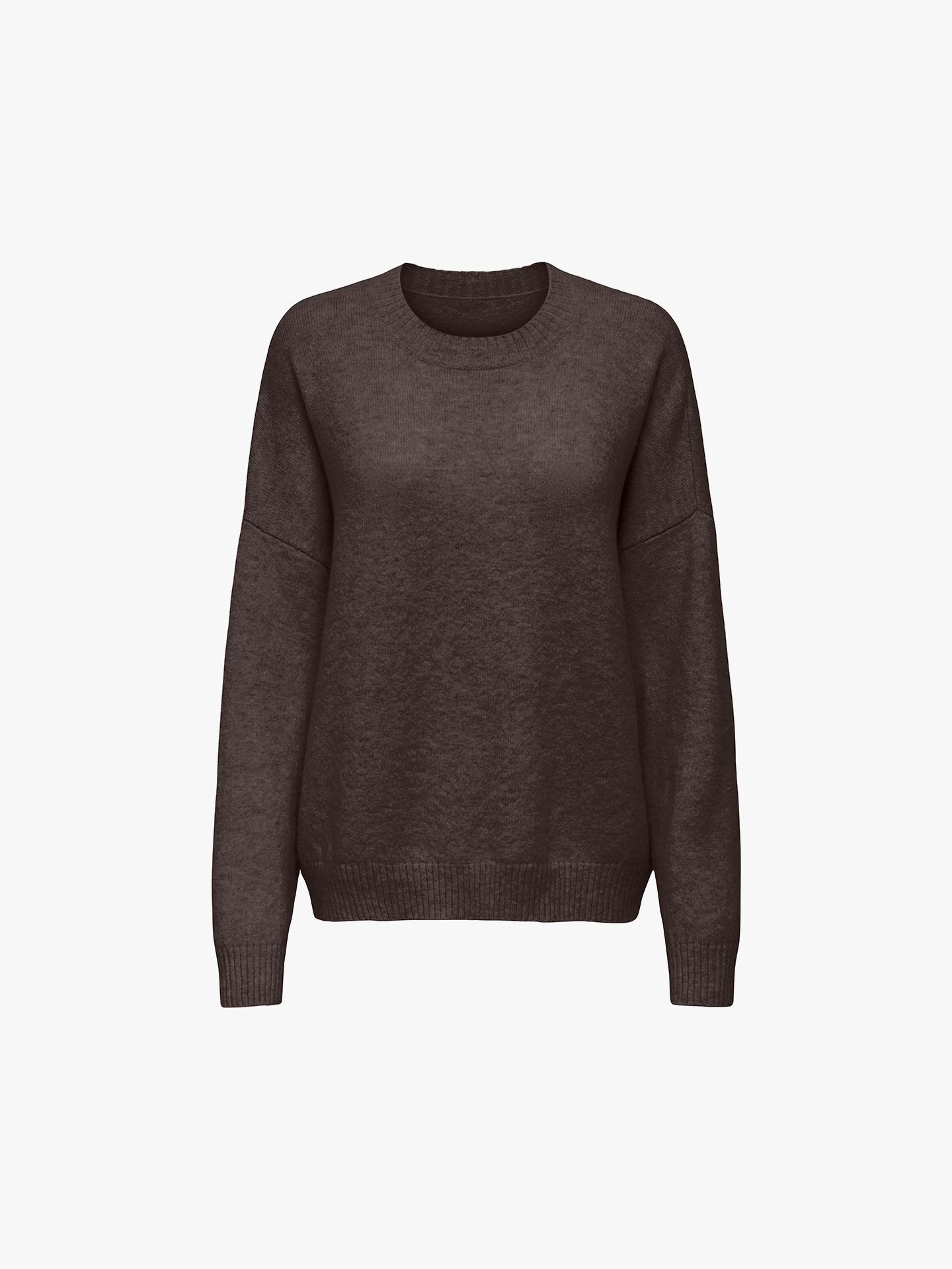 Camisola de Malha com Ombros Descaídos