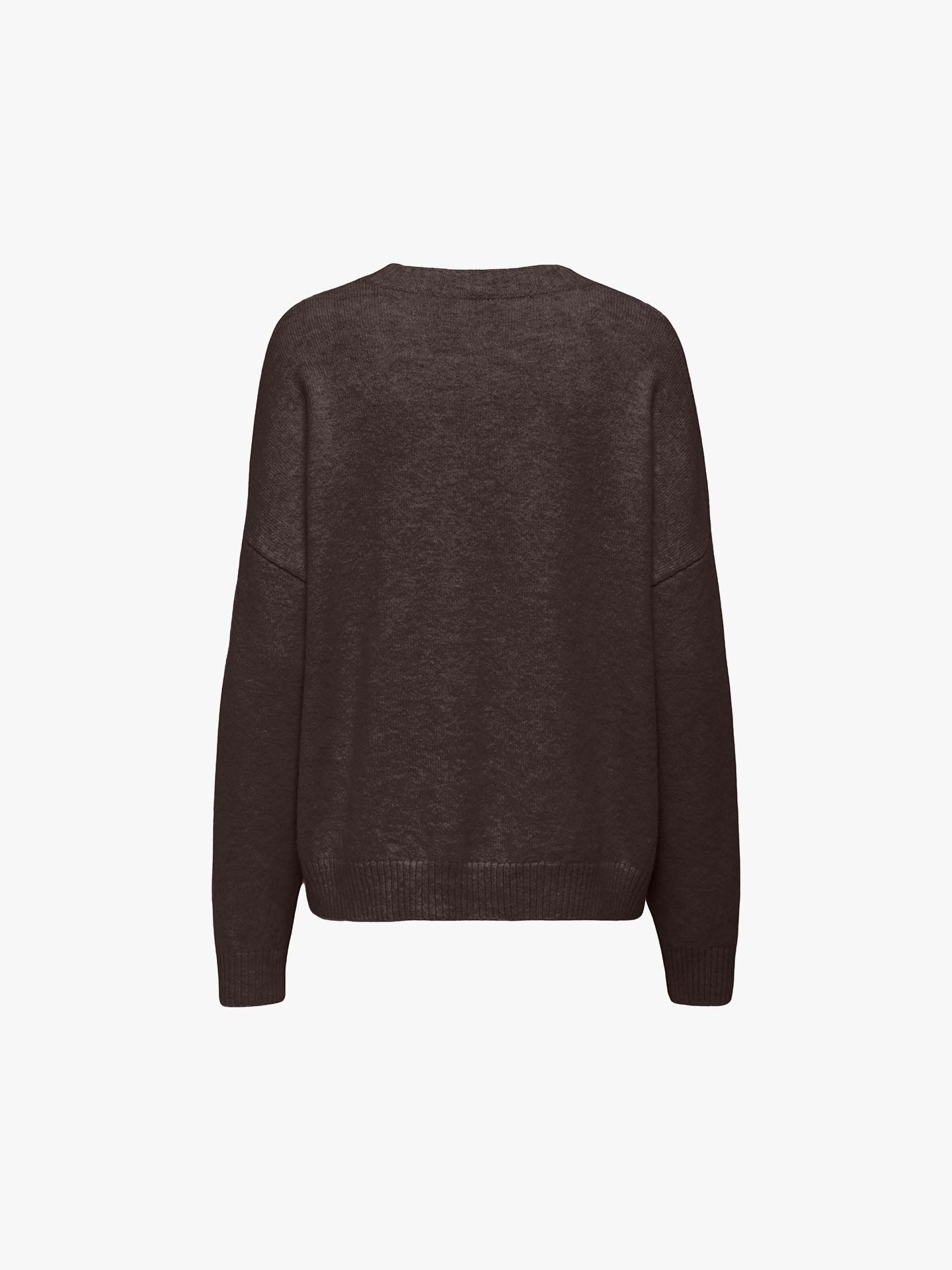 Camisola de Malha com Ombros Descaídos