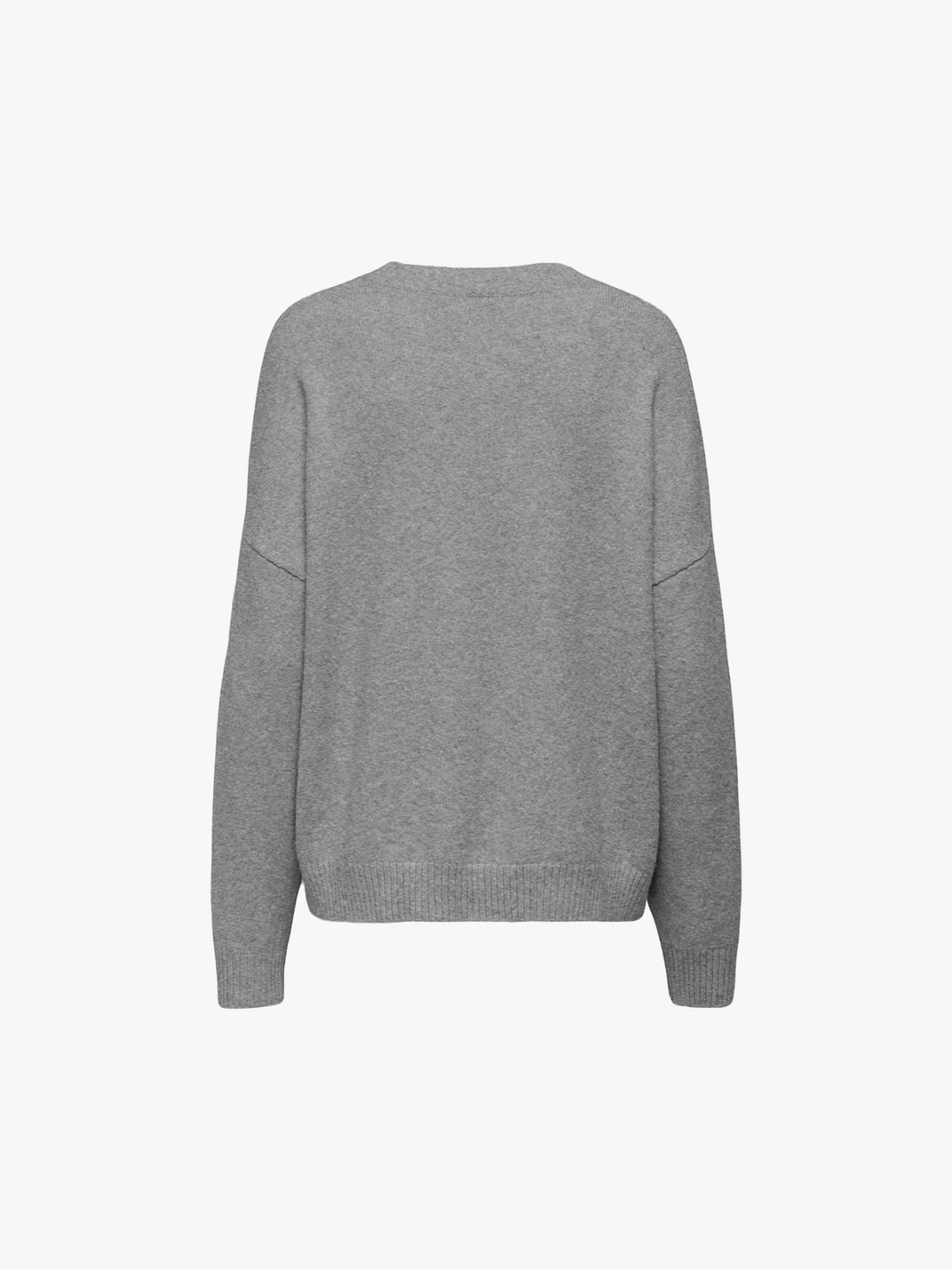 Camisola de Malha com Ombros Descados