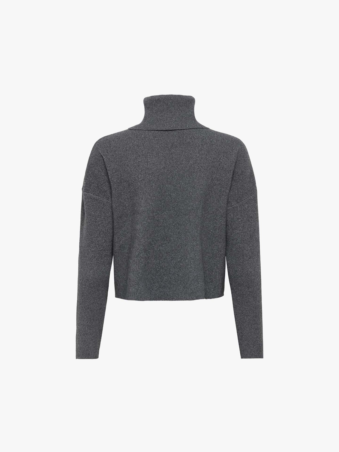 Camisola de Malha com Gola Alta