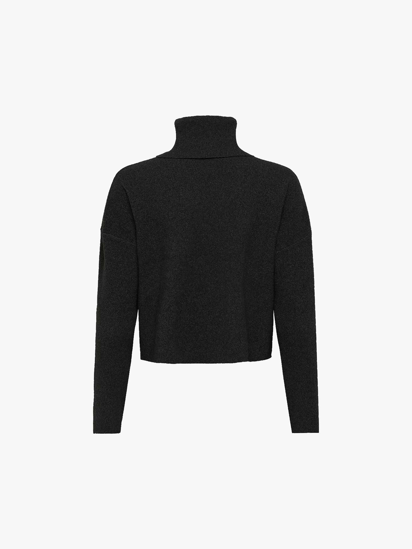 Camisola de Malha com Gola Alta