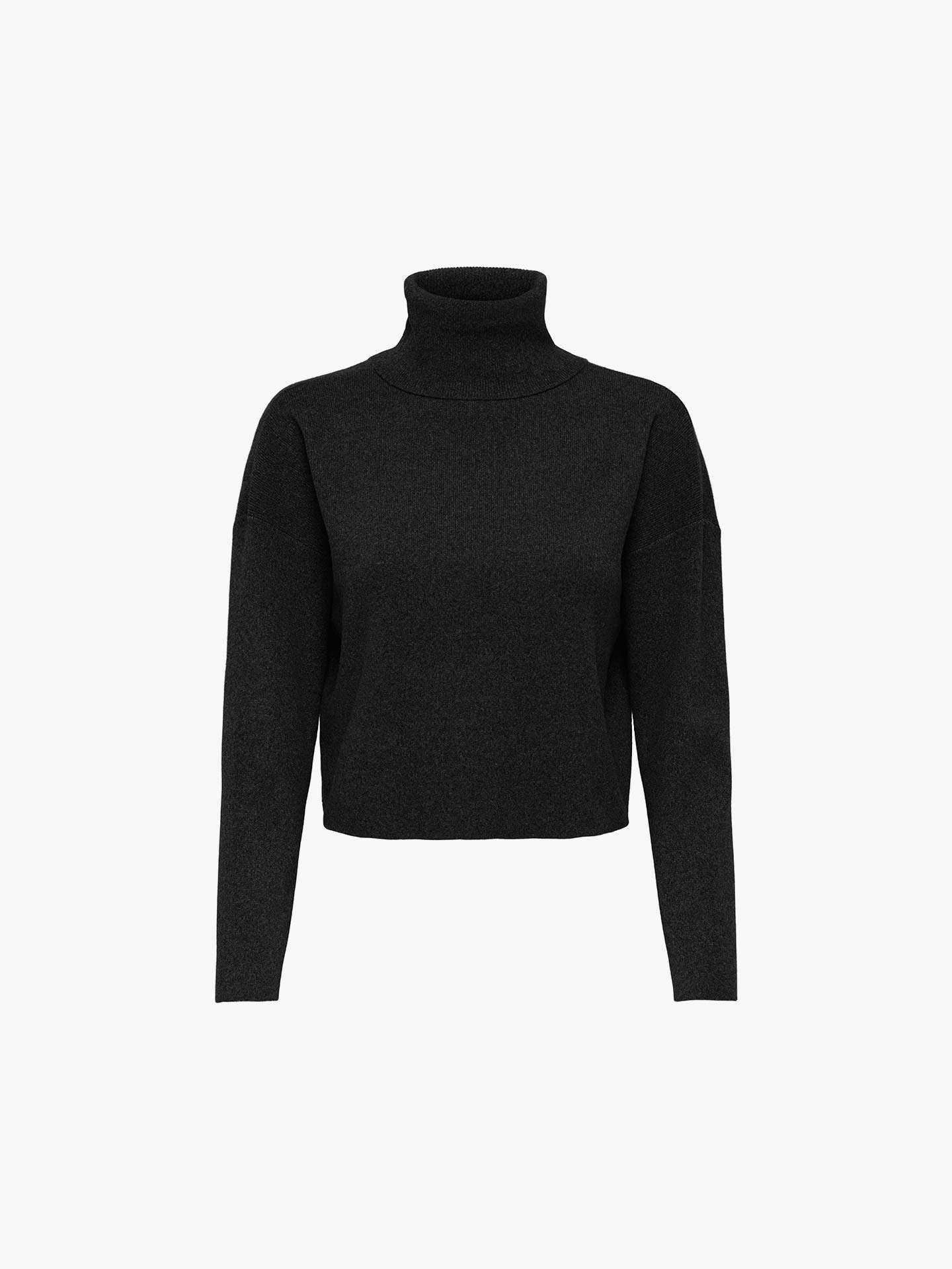 Camisola de Malha com Gola Alta