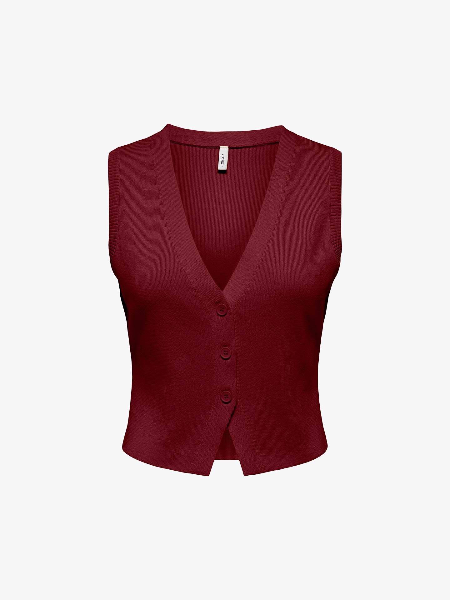 Colete Curto de Malha