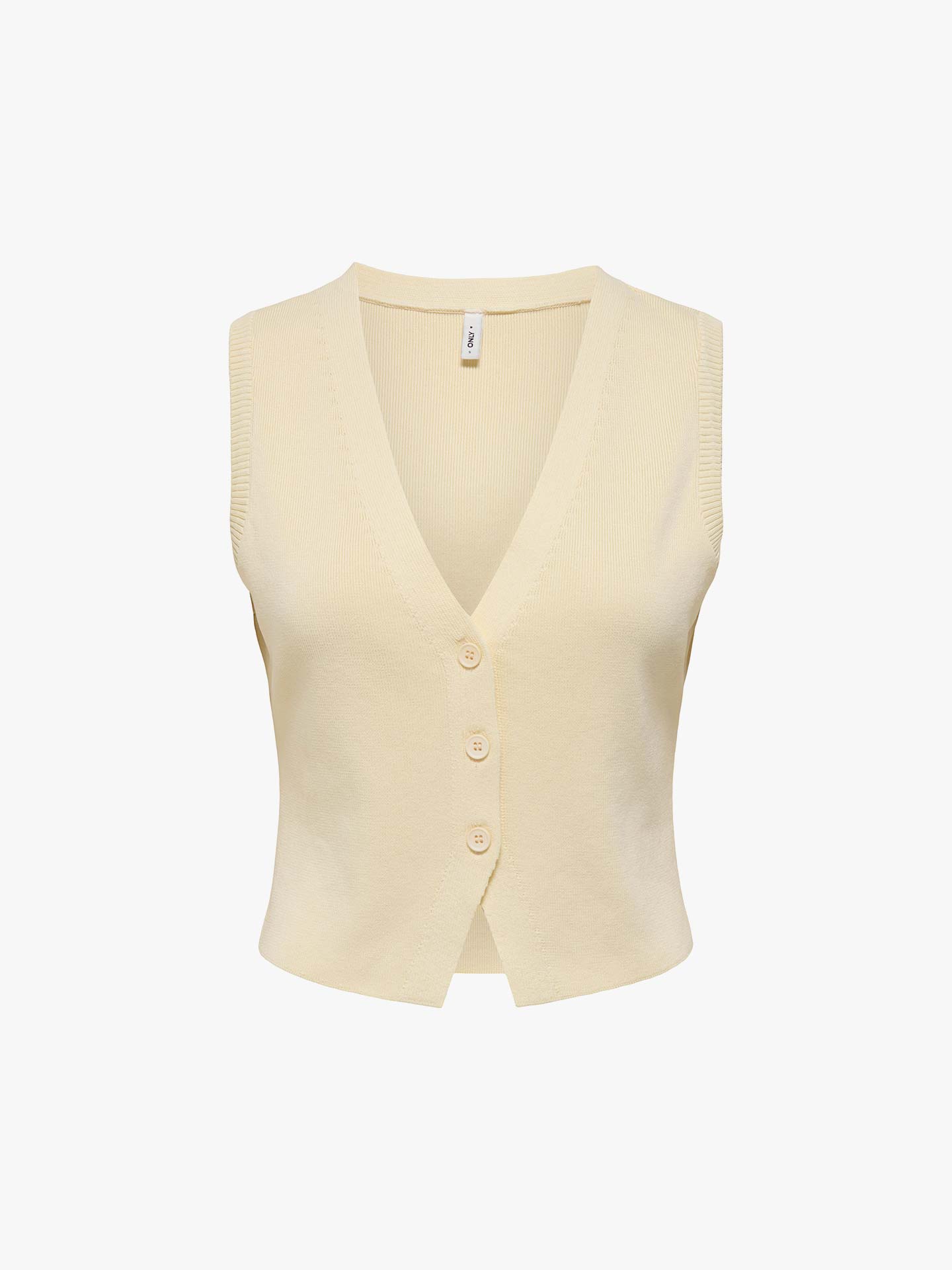 Colete Curto de Malha