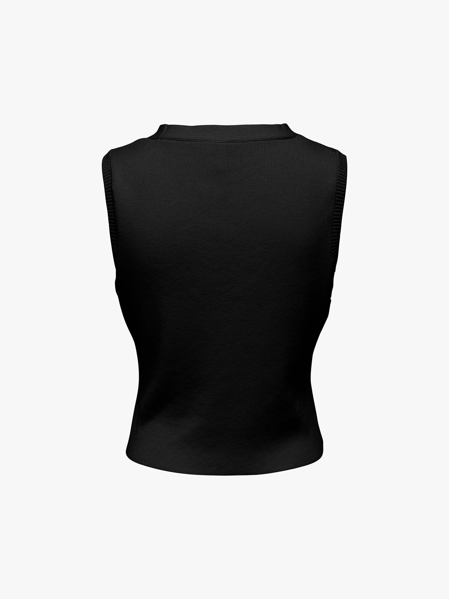 Colete Curto de Malha