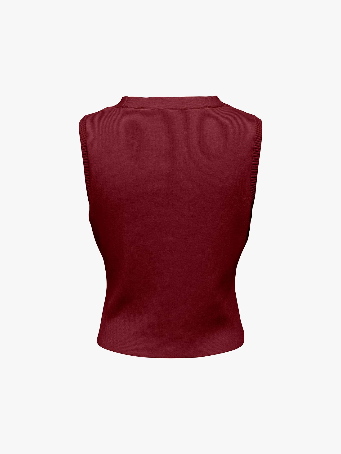 Colete Curto de Malha