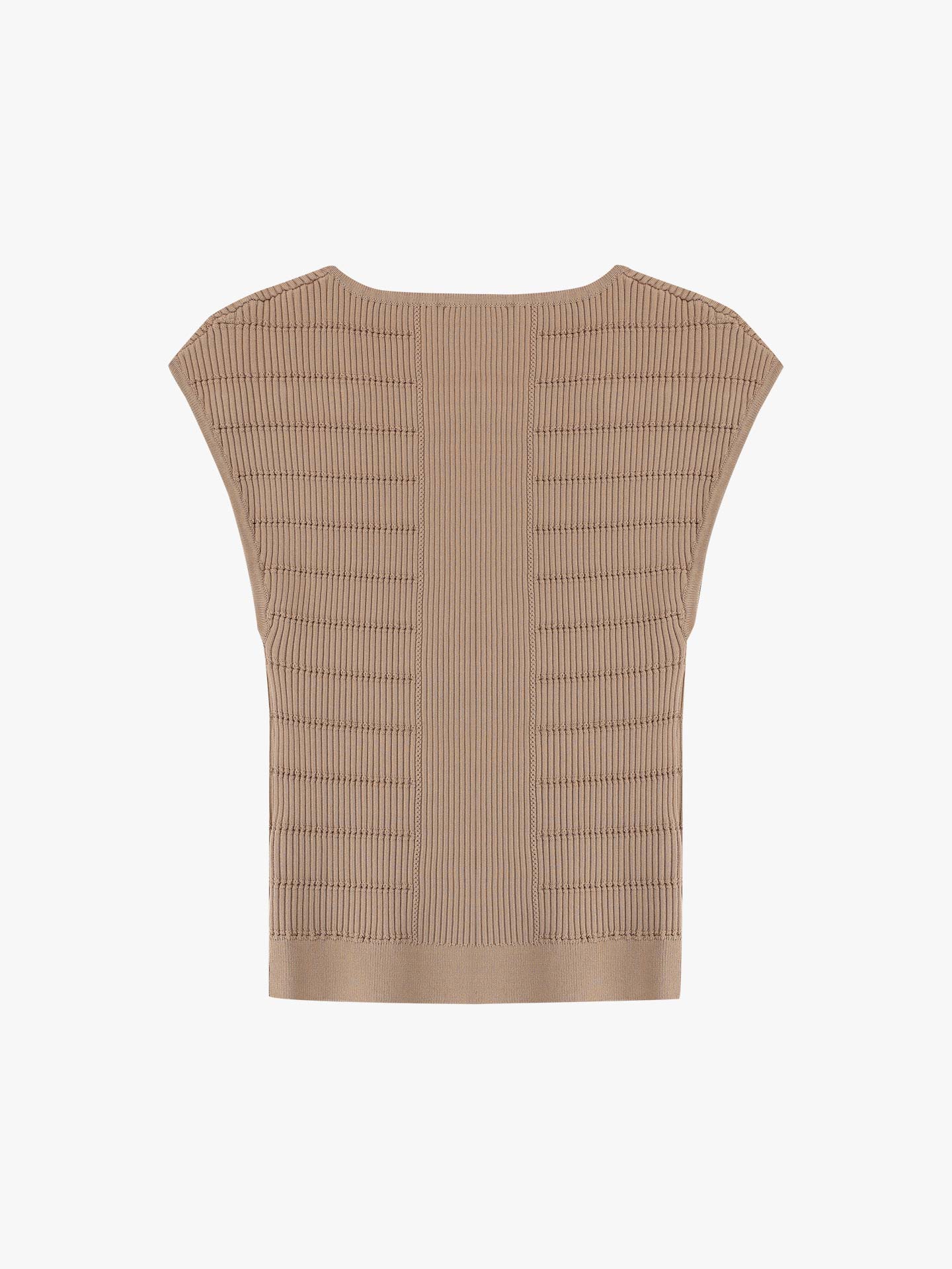 Top de Malha Canelada