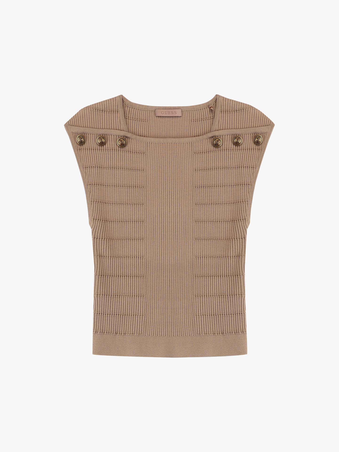 Top de Malha Canelada