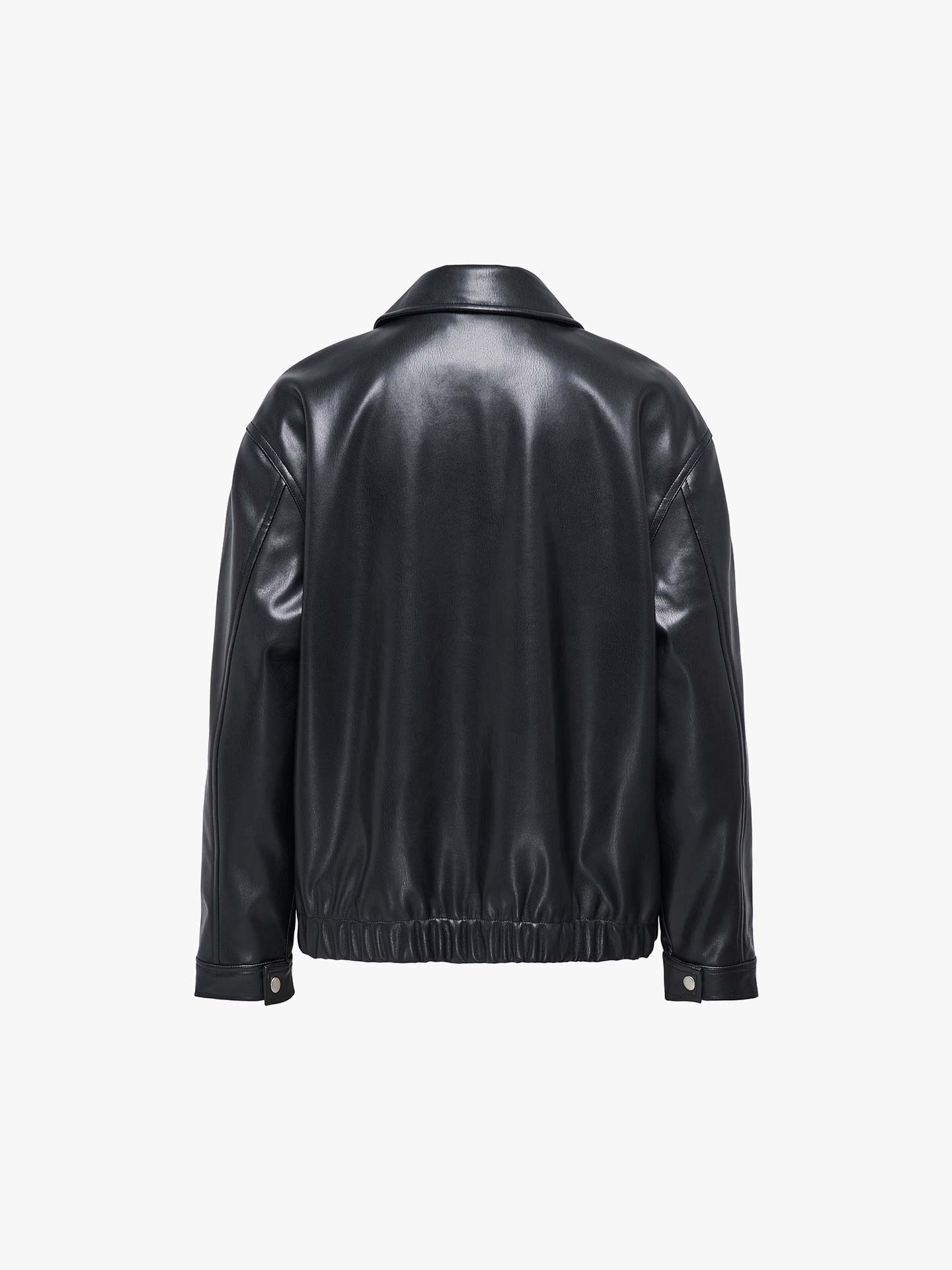 Casaco Bomber em Pele Sintética