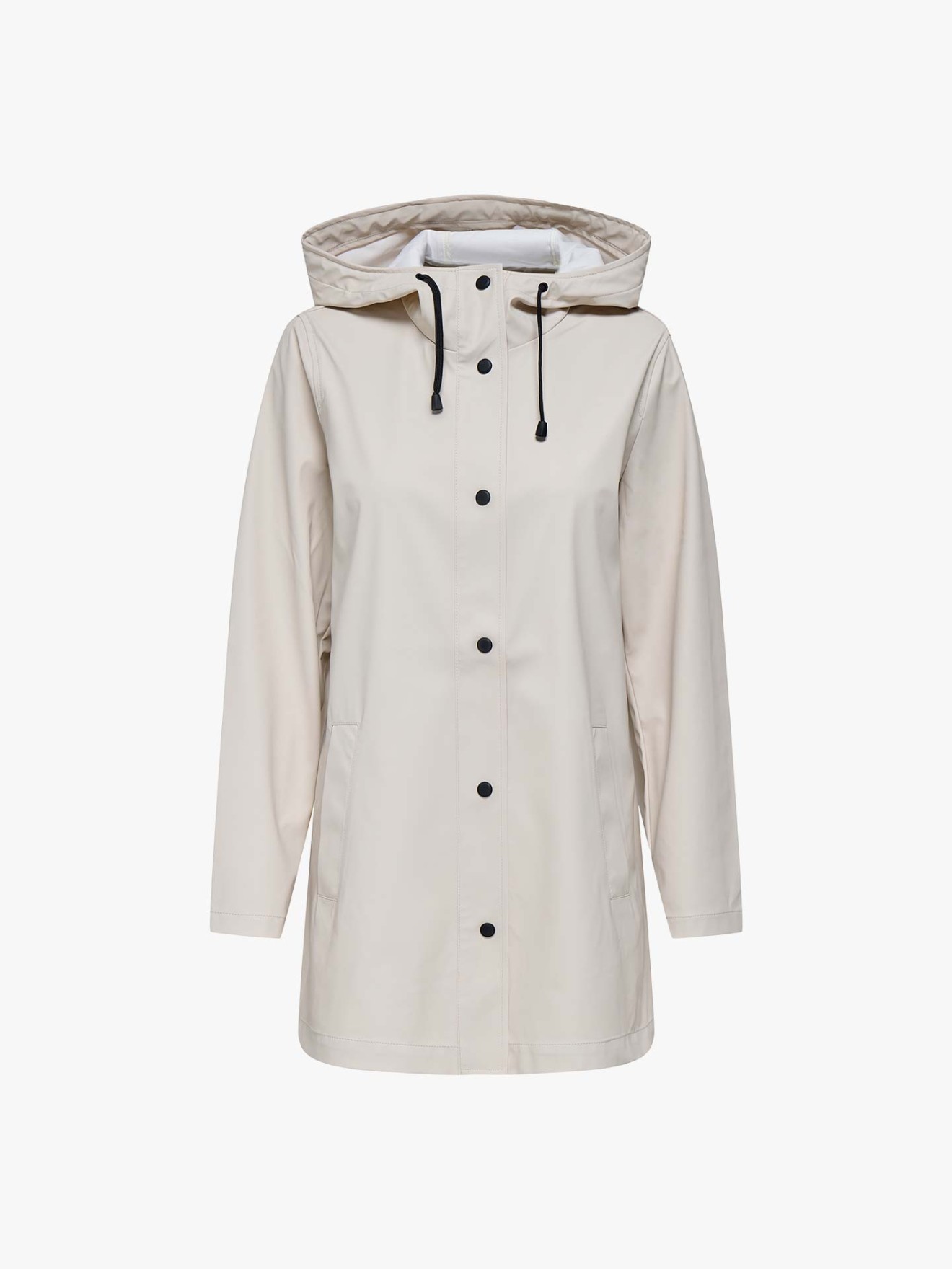 Parka Impermevel com Capuz