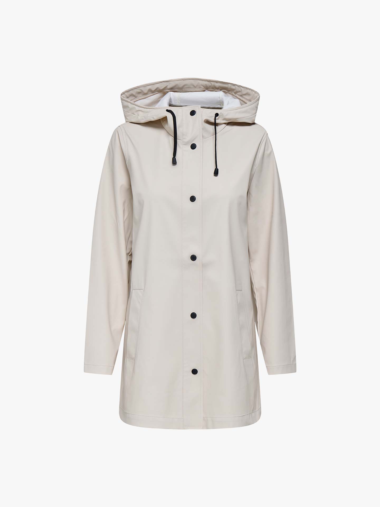 Parka Impermeável com Capuz
