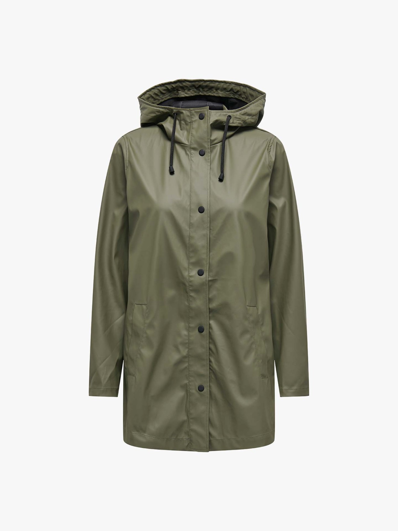 Parka Impermevel com Capuz