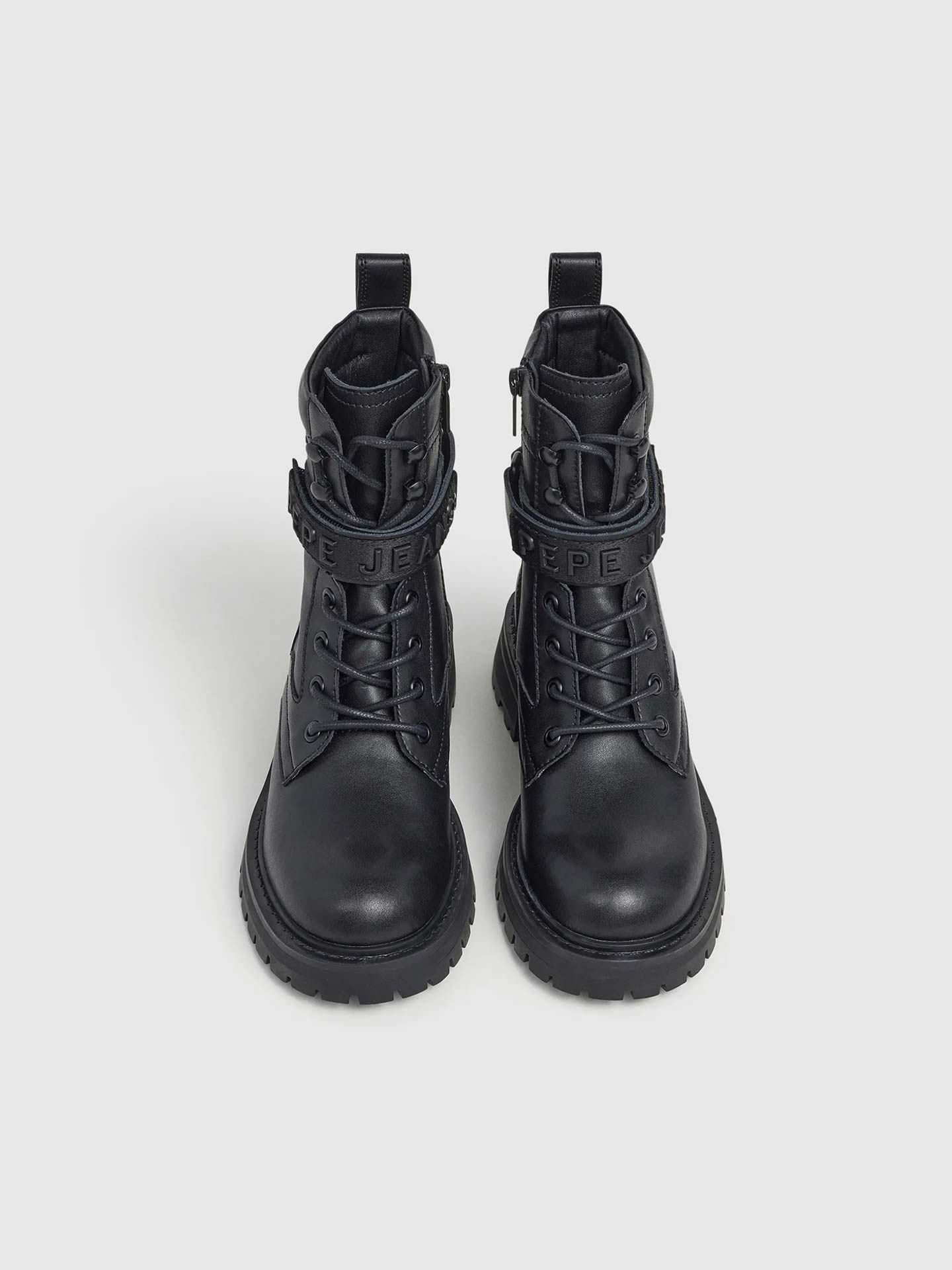 Botas de Pele Stacy Snap W