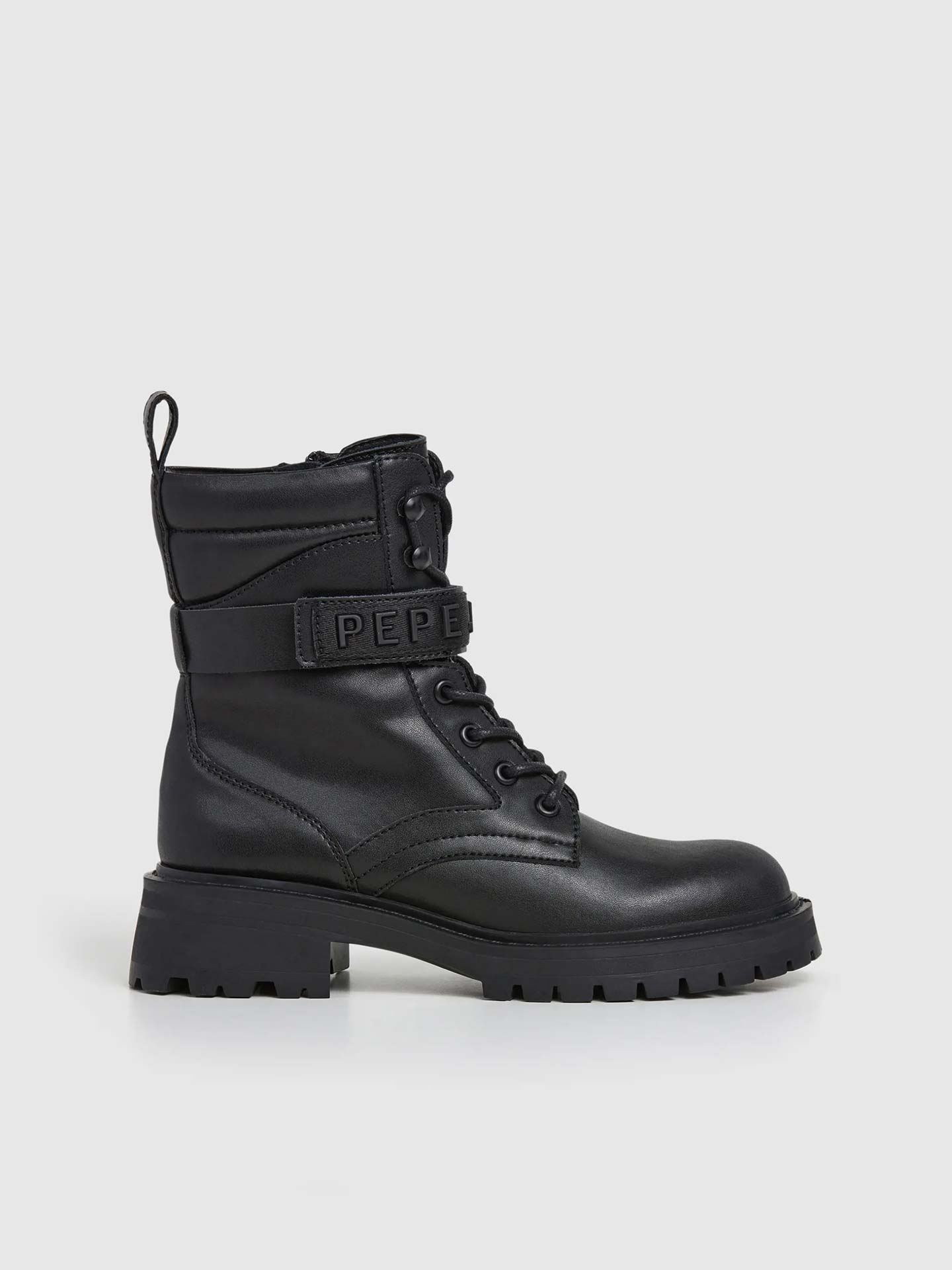 Botas de Pele Stacy Snap W