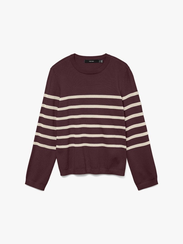 Camisola de Malha com Riscas